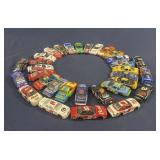 Large lot of Hot Wheels diecast cars