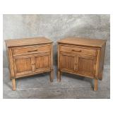 Pair of Mid-Century American Thomasville style