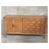 Mid-century Modern walnut credenza