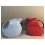 Pair of Fiesta pitchers