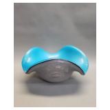 Vintage murano 2 color bowl