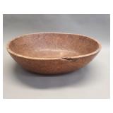 Primitive birdï¿½s-eye maple bowl