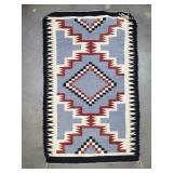 Southwest style hand woven rug
