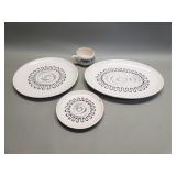 vintage Metlox Poppytrail "Aztec" pattern