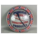 Vintage Purina Chows Sanitation Products Double