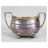 Antique sterling silver hallmarked sugar bowl