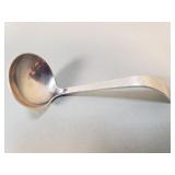 Allan Adler hand hammered sterling silver sauce
