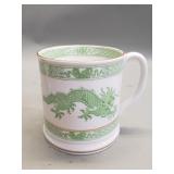 Hammersley bone china "Green dragon" mug for