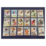 Lot of 1970s & 80s Topps football cards