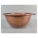 Vintage copper mixing bowl