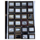 Lot of 48 - 1940s U.S. Navy glass positive image