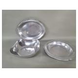 Wilton Artmetale pewter ware bowls