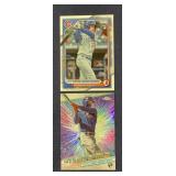 2 Pete Crow-Armstrong rookie baseball cards