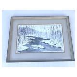 Frame vintage K Cooper 1965 print