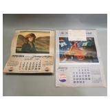 1946 and 1949 pepsicola calendars