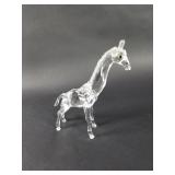 Swarovski crystal baby giraffe figurine
