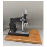 Vintage Kingsley stamping machine
