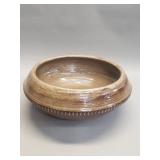 Signed vintage studio pottery center bowl