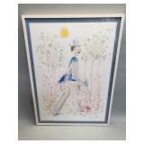 Signed Robert Weil mixed media