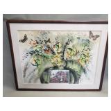 Size Salvador Dali "Landscape, Fruit and Flowers"