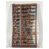 Vintage Chinese wood abacus