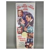 Pair of vintage movie posters "Hey, Rookie" and
