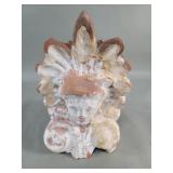 Vintage architectural terracotta sculpture