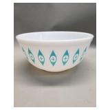 Rare vintage Pyrex Atomic Eyes mixing bowl