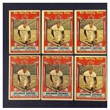 Lot of 1959 Topps Orlando Cepeda baseball cards