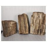 57lbs of petrified wood & quartz specimen