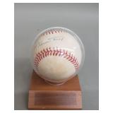 Signed Willie Mays baseball