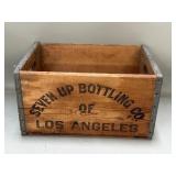 Vintage Seven Up Bottling Co. of Los Angeles wood