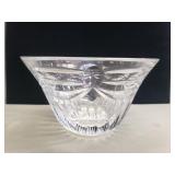 Waterford style crystal bowl
