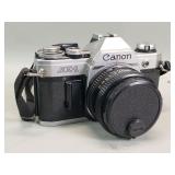 Vintage Canon AE1 35mm single-lens reflex