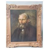 Antique signed Fernando Amorsolo oil on canvas