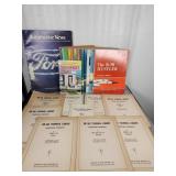 World War II era warplane and aircraft pamphlets