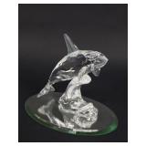 Swarovski Killer Whale figurine