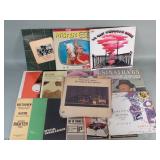 Twenty-one LP records/ 33rpms