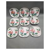Red Wing pottery Blossom Time dishes