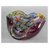 Mid-century Modern Murano glass unmarked Tutti