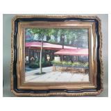 Signed Joyce Lee Pike Impressionist-style oil on