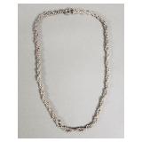 Sterling silver necklace