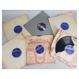 Group of 78 RPM records