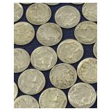 Lot of Indian head nickels