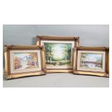 Bundle of prints on canvas