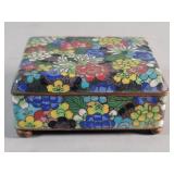 Vintage cloisonne trinket box