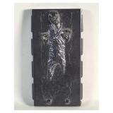 Star Wars Han Solo in carbonite spring loaded