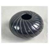 Denise Chavarria (Santa Clara) black clay pottery