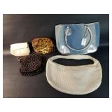 Group of designer style womens purses