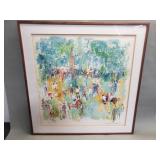 Signed Leroy Neiman serigraph